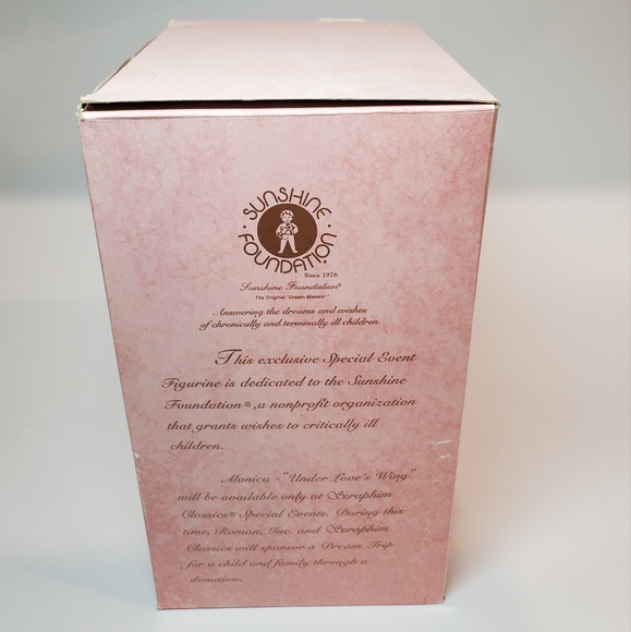 Seraphim Classics - Monica "Under Love's Wing" Cir. 1997 (Retired) - Picture 9 of 13